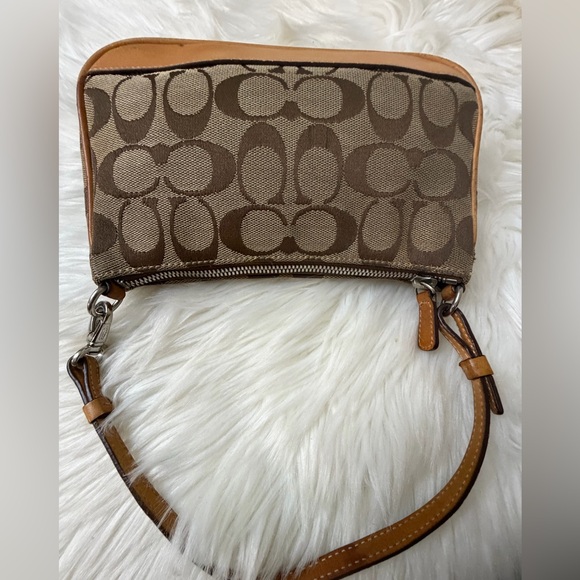 Vintage Coach Brown Designer Shoulder Bag#6094 - Picture 9 of 11